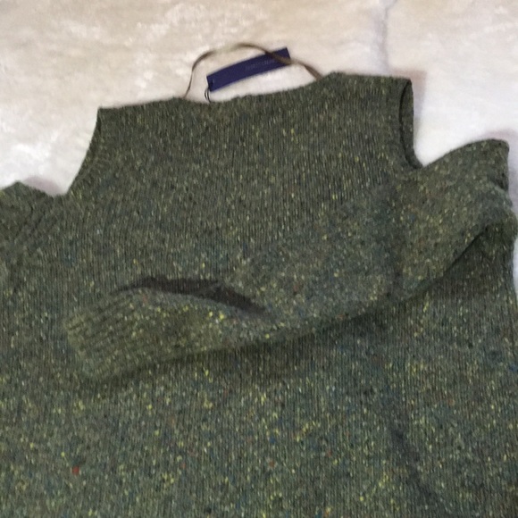 Rebecca Minkoff v neck, cold shoulder sweater M - Picture 7 of 9